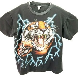 American Thunder Tiger Shirt Bald Eagle USA